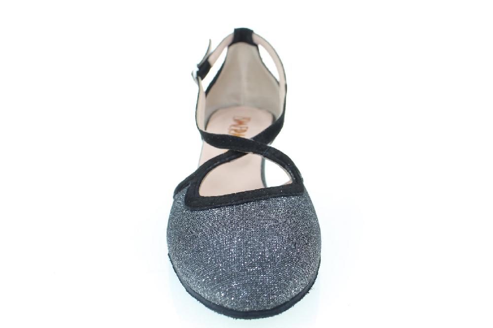 Soffice Sogno Scarpa Da Ballo In Tessuto Glitter