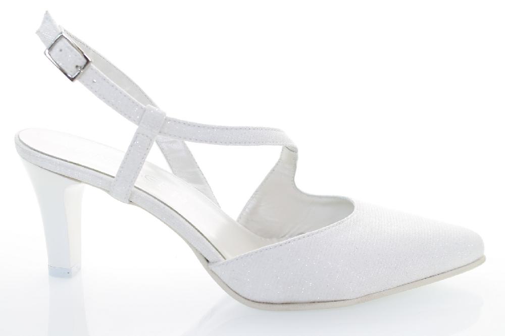 Soffice Sogno Scarpa Da Sposa In Tessuto