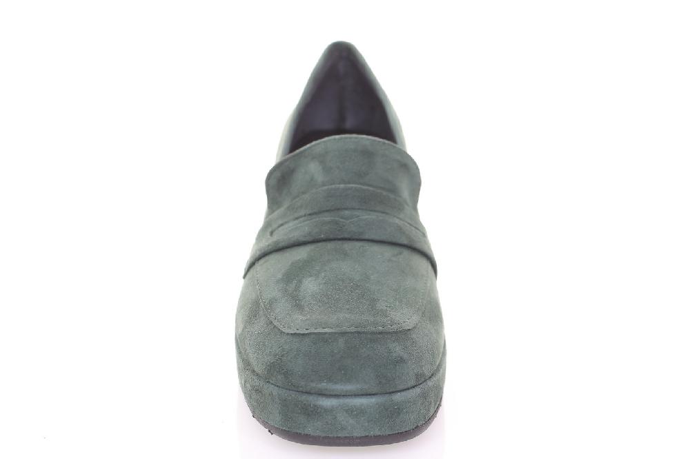 Soffice Sogno Scarpa In Camoscio Con Plateau