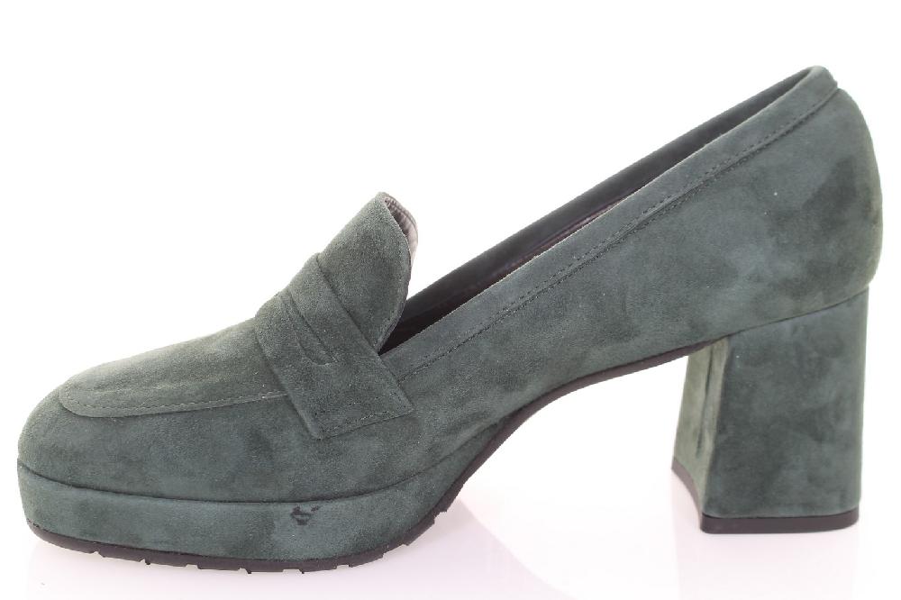 Soffice Sogno Scarpa In Camoscio Con Plateau