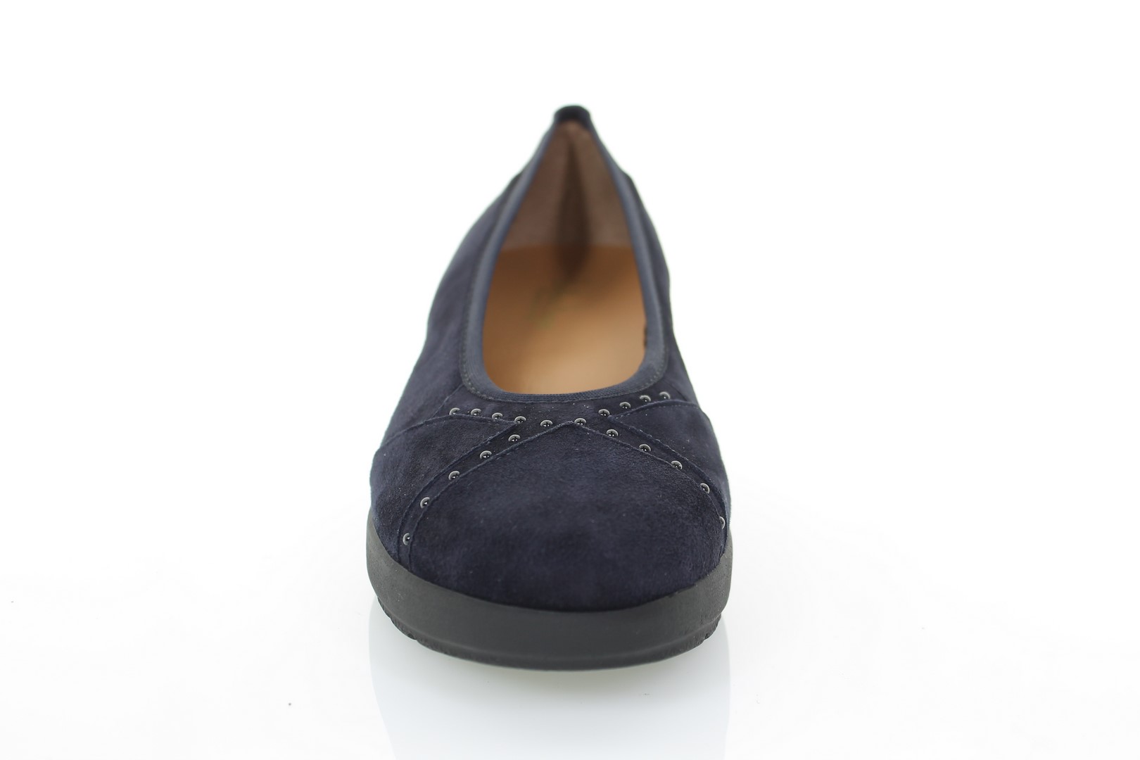 Soffice Sogno Scarpa In Pelle Con Bordo Elastico