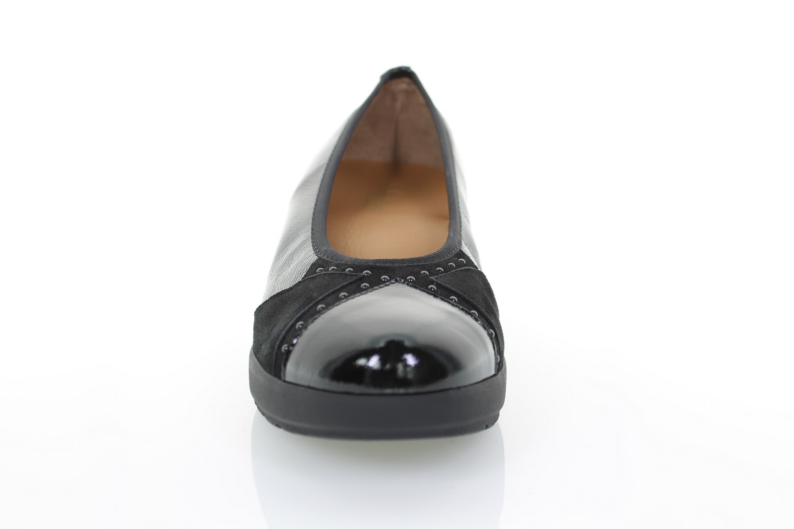 Soffice Sogno Scarpa In Pelle Con Bordo Elastico