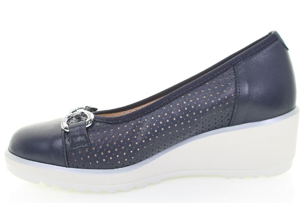 Soffice Sogno Scarpa In Pelle Traforata