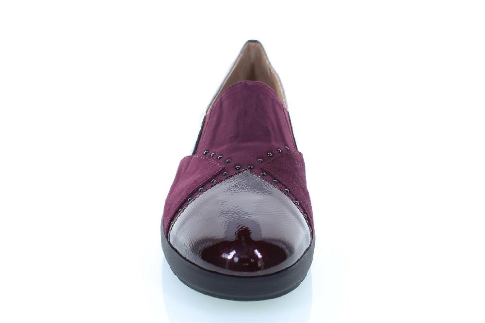 Soffice Sogno Slip On In Pelle Con Borchiette