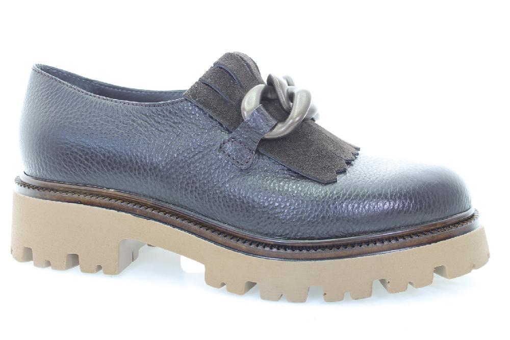 Soffice Sogno Slip on in pelle con frangia