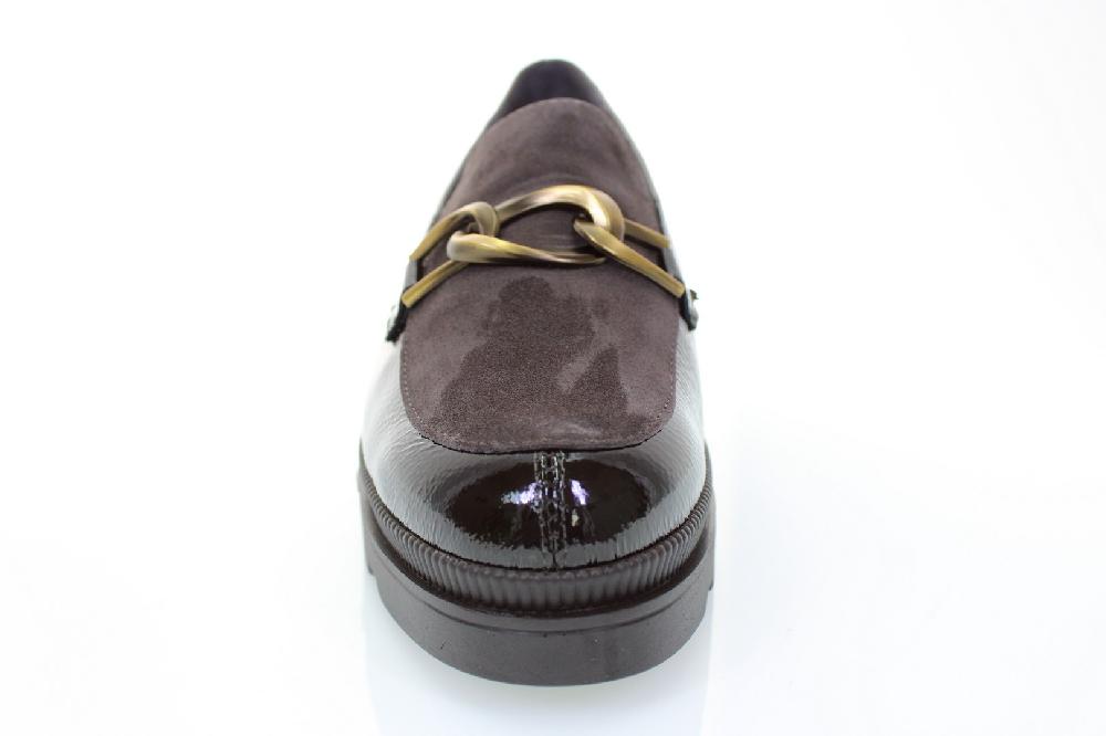 Soffice Sogno Slip On In Pelle Effetto Vernice