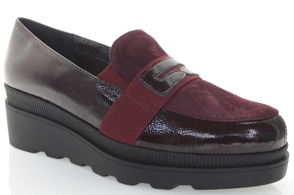 Soffice Sogno Slip On In Pelle Effetto Vernice