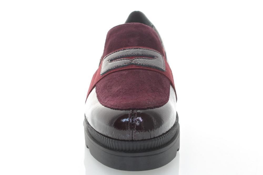 Soffice Sogno Slip On In Pelle Effetto Vernice