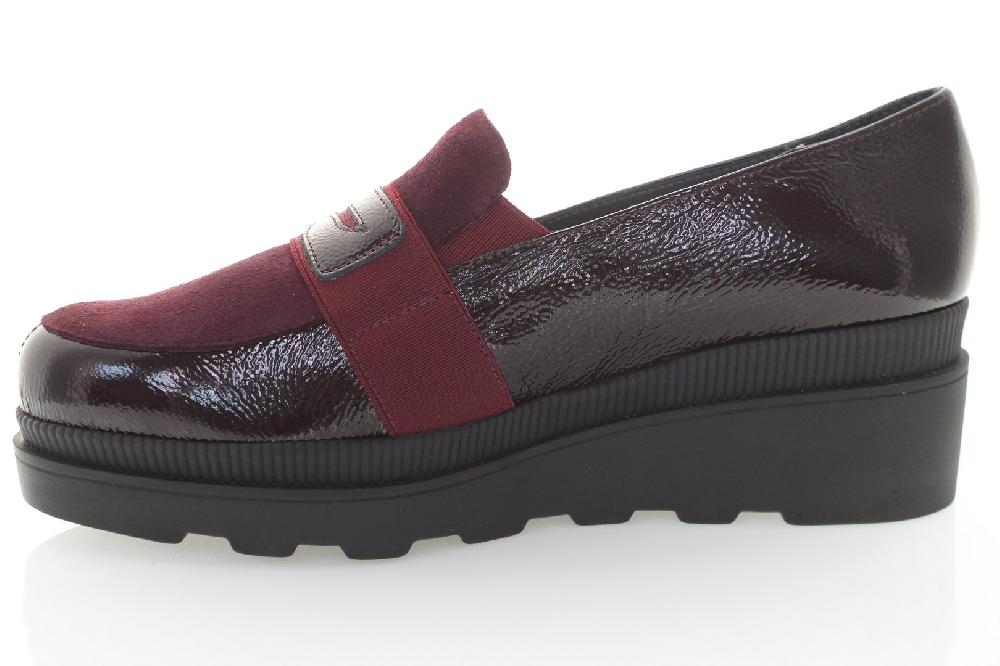 Soffice Sogno Slip On In Pelle Effetto Vernice