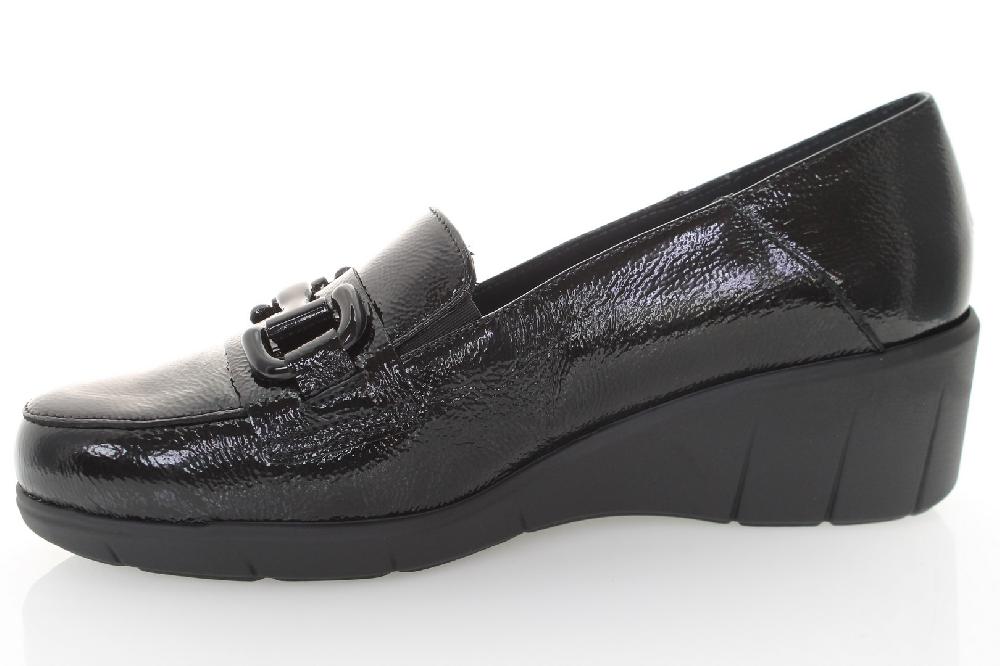 Soffice Sogno Slip On In Pelle Effetto Vernice