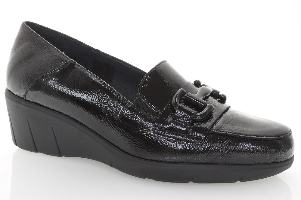 Soffice Sogno Slip on in pelle effetto vernice