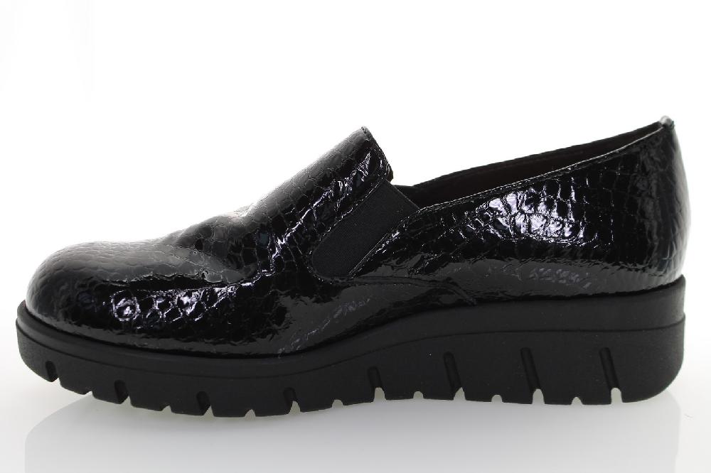 Soffice Sogno Slip On In Pelle Stampa Rettile