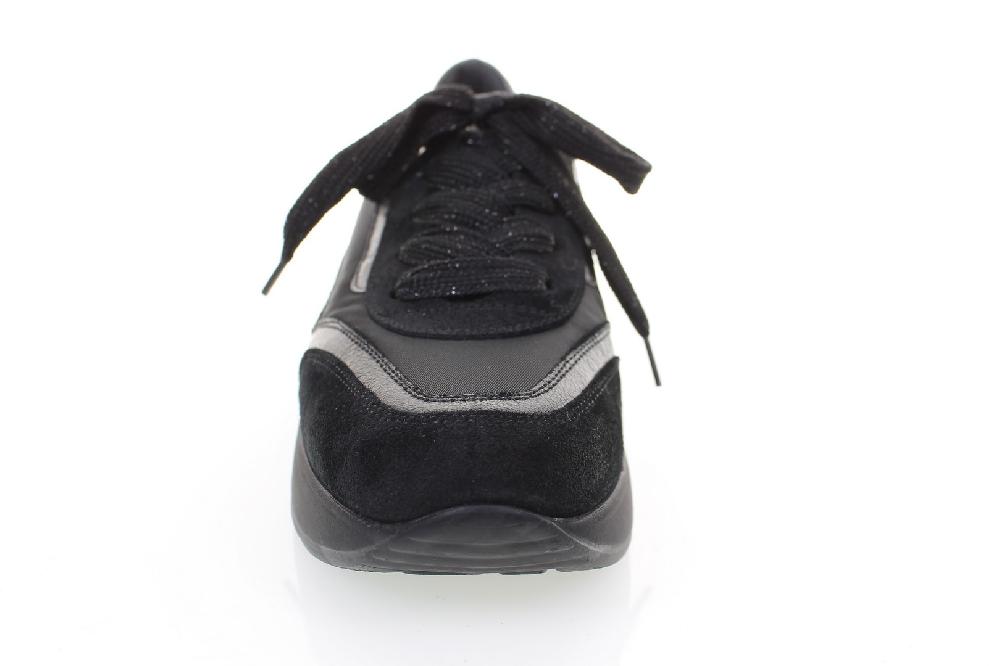 Soffice Sogno Sneaker In Pelle E Tessuto