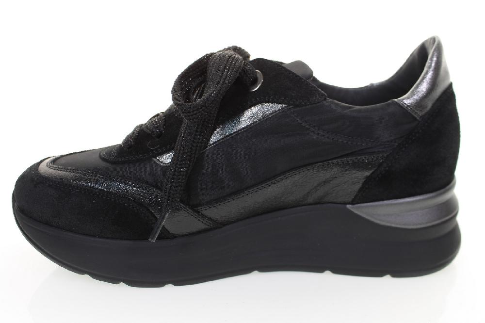 Soffice Sogno Sneaker In Pelle E Tessuto