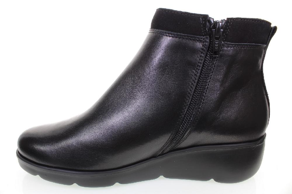 Soffice Sogno Stivaletto In Pelle E Camoscio