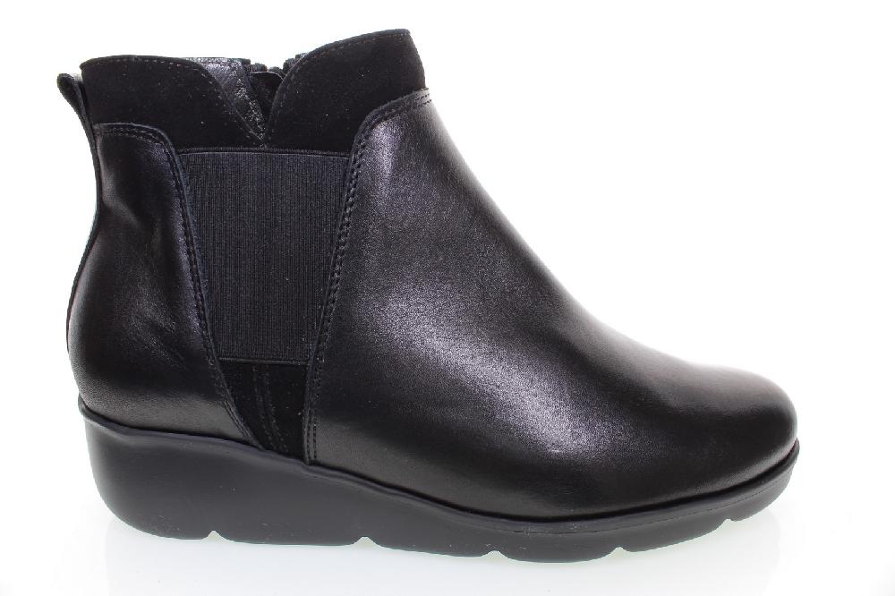 Soffice Sogno Stivaletto in pelle e camoscio