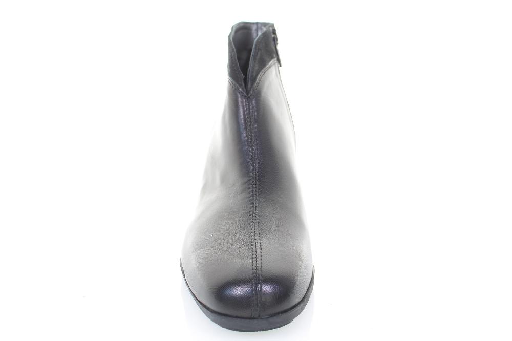 Soffice Sogno Stivaletto In Pelle Tacco Ricoperto