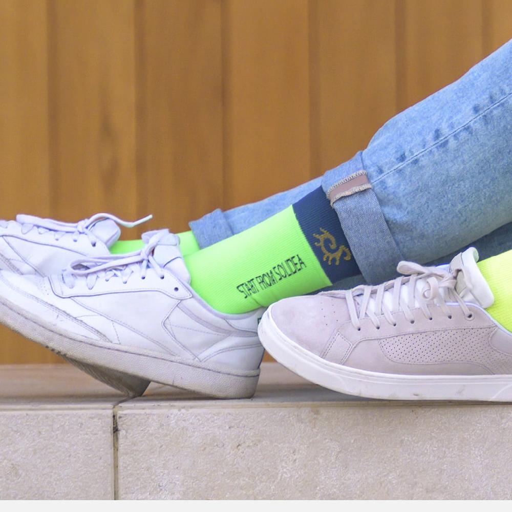 Solidea Socks For You Bamboo FLY Happy Blue