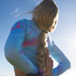 Sort Of Looser Eco-Crop Top Yoga_Blue