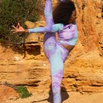 Sort Of Looser Eco-Crop Top Yoga_Violet