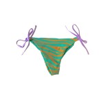 Sort Of Looser Eco-Slip_Zebra Turquoise