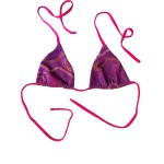 Sort Of Looser Eco-Triangolo_Streamers Purple