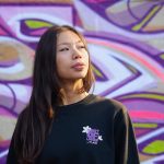 Sort of looser UNISEX Crew Neck BARONG_Black Violet #baliinspired