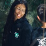 Sort of looser UNISEX Hoodie TIGER_Black Violet #baliinspired