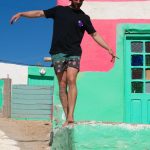 Sort of looser UNISEX T-shirt BARONG_Black Violet #baliinspired