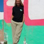 Sort of looser UNISEX T-shirt TIGER_Black-Violet #baliinspired