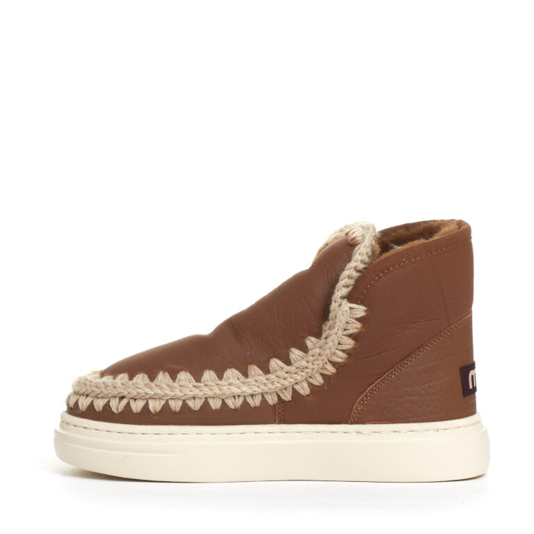 Sorelle Perego Boot Eskimo Fondo Sneakers Pelle Cuoio