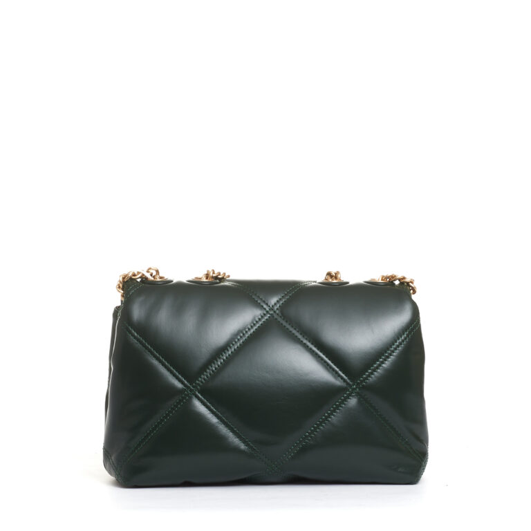 Sorelle Perego Kira Diamond Small Shoulder Bag Verde