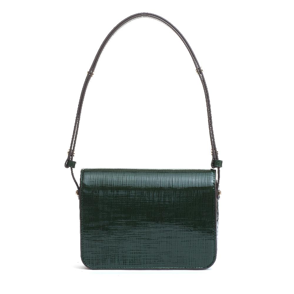 Sorelle Perego Robinson Crosshatched Spazzolato Verde