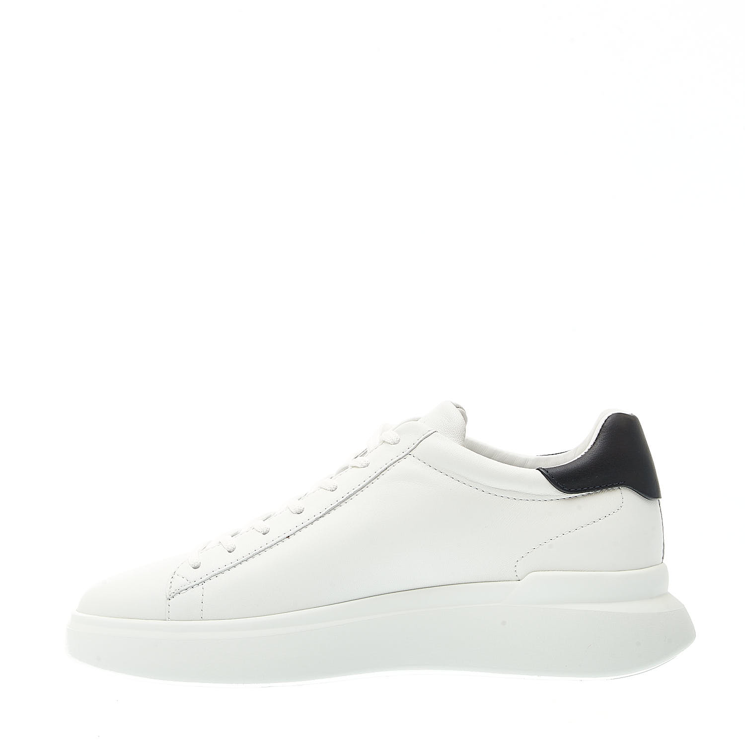 Sorelle Perego Sneakers Rebel Pelle Bianco Spoiler Blu