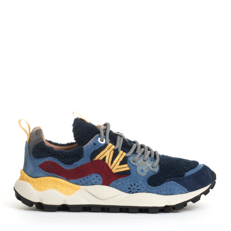 Sorelle Perego sneakers suede azzurro e bordeaux pelo blu