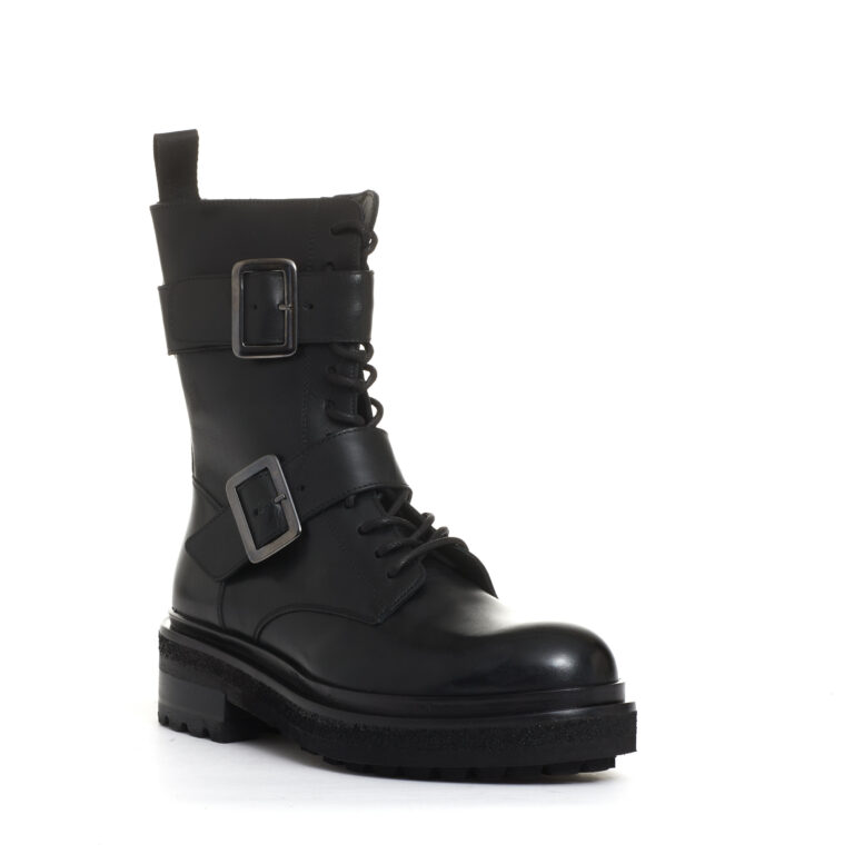 Sorelle Perego Anfibio Stringato Con Fibbie