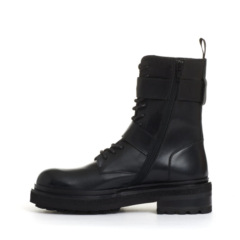 Sorelle Perego Anfibio Stringato Con Fibbie