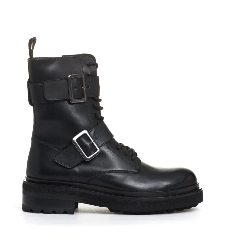 Sorelle Perego Anfibio Stringato Con Fibbie