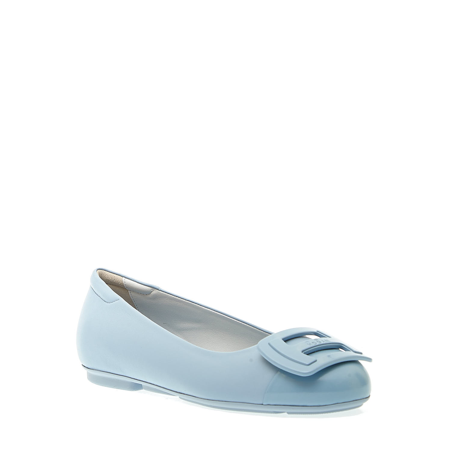 Sorelle Perego Ballerina Pelle Azzurra
