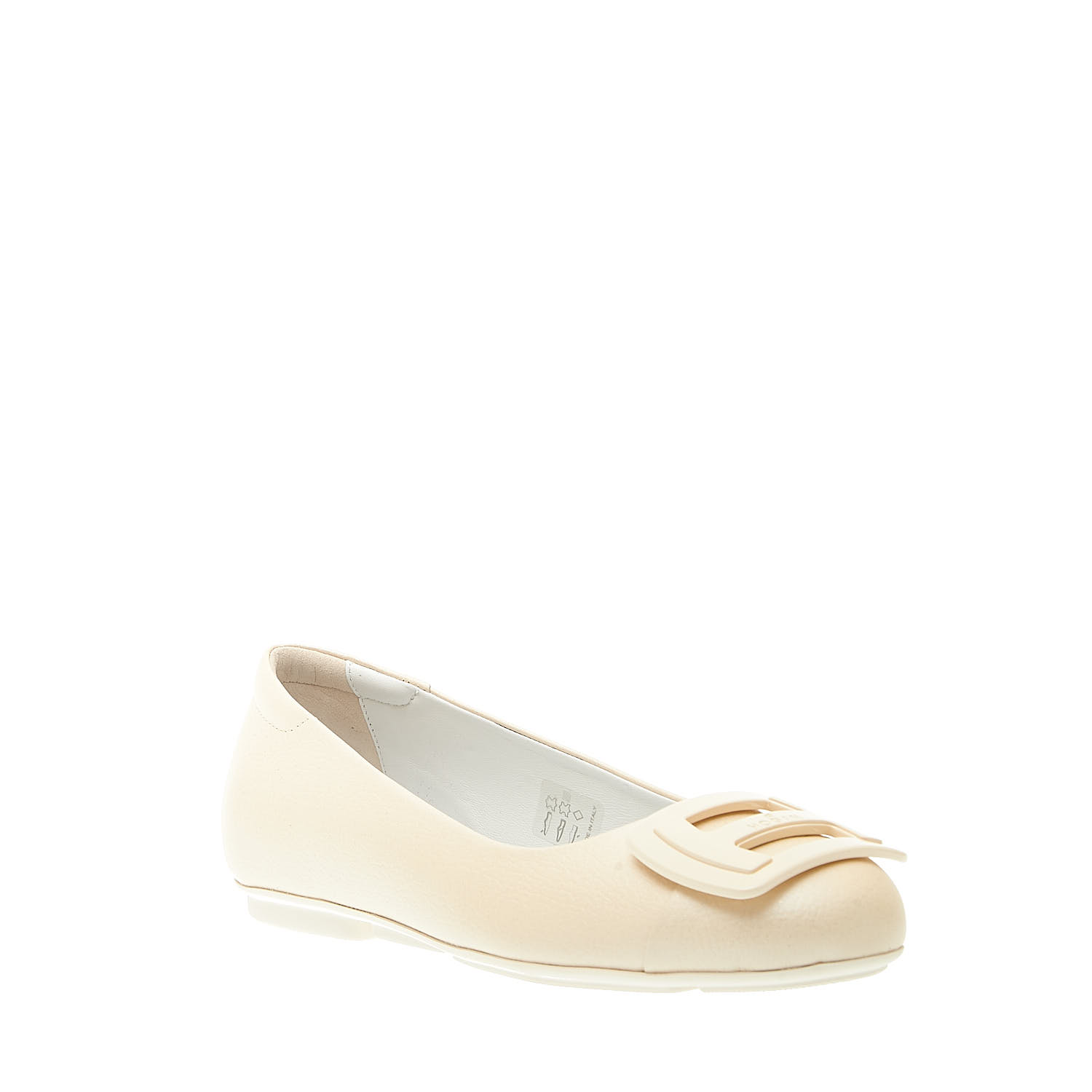 Sorelle Perego Ballerina Pelle Panna