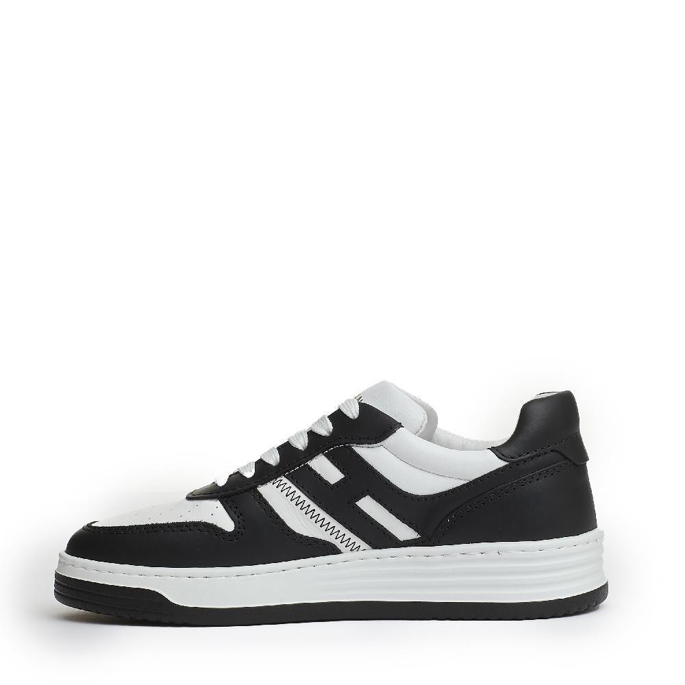 Sorelle Perego Basket Pelle Bianco Nero