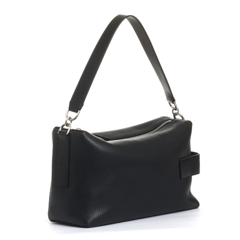 Sorelle Perego Bauletto Script Pelle Nera