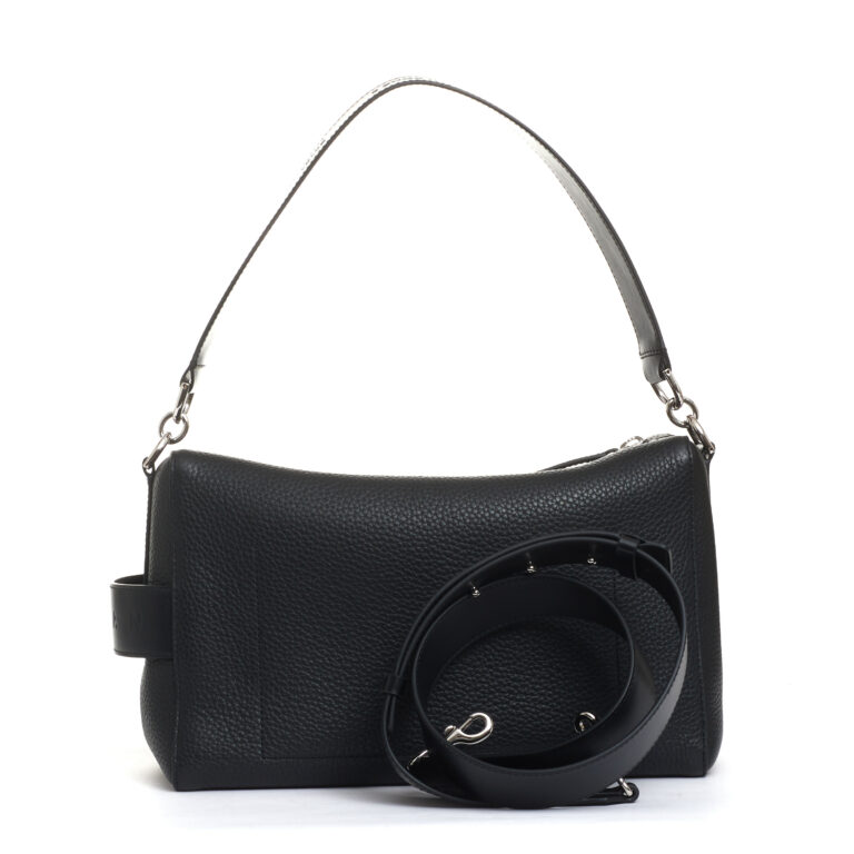 Sorelle Perego Bauletto Script Pelle Nera