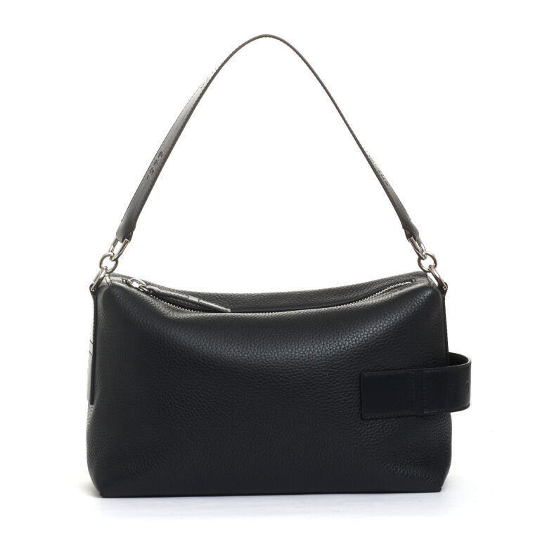 Sorelle Perego Bauletto Script Pelle Nera