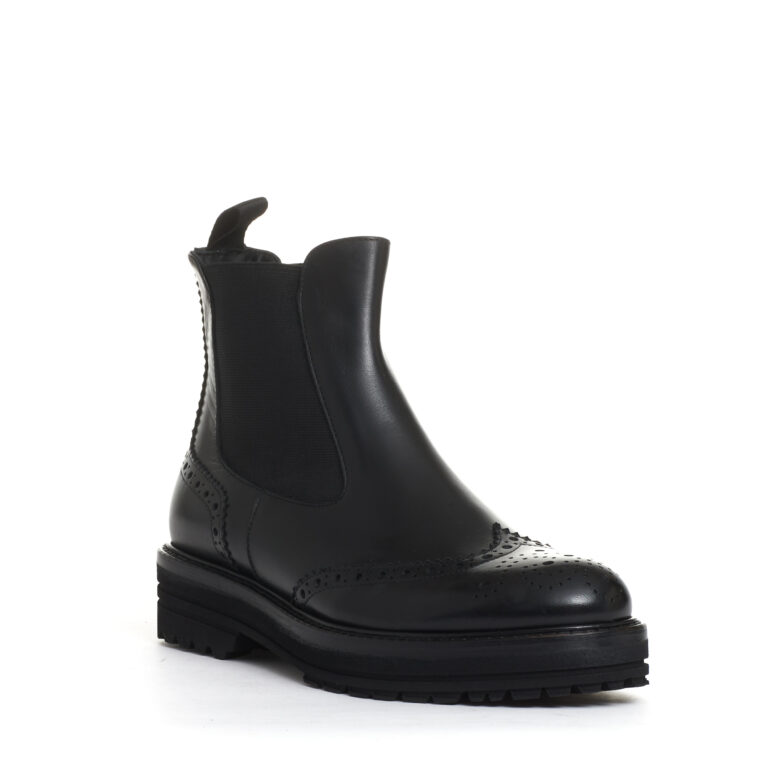 Sorelle Perego Beatles Inglese Pelle Nera