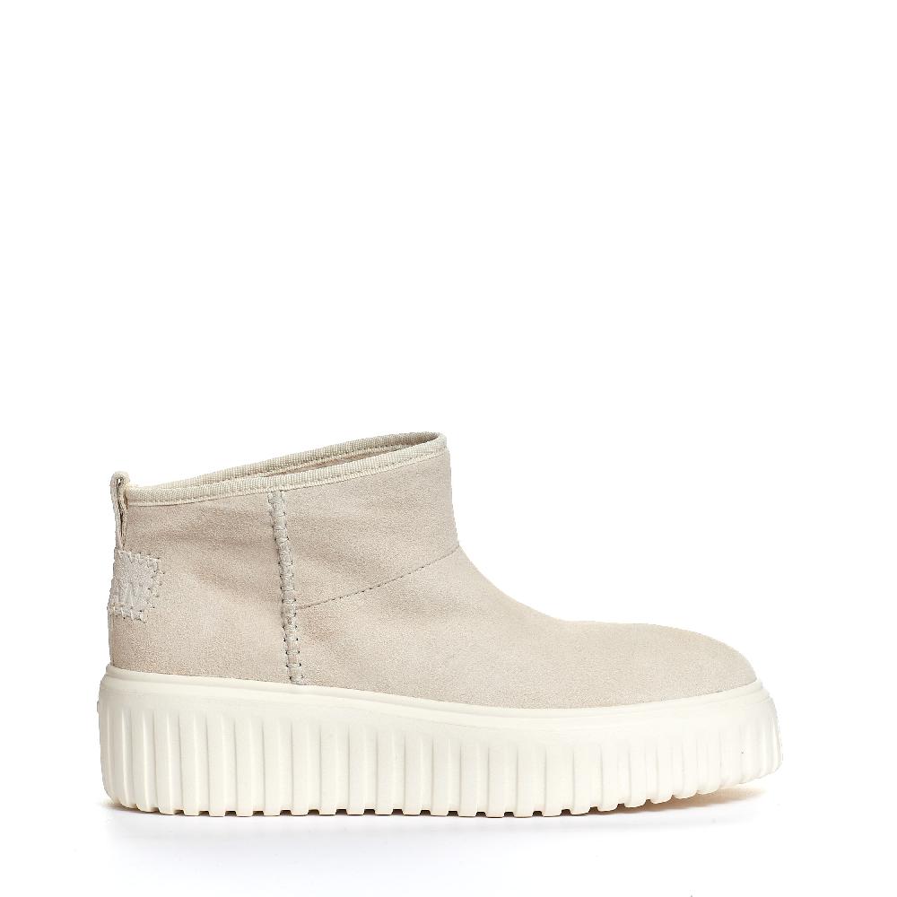 Sorelle Perego boot basso camoscio beige chiaro