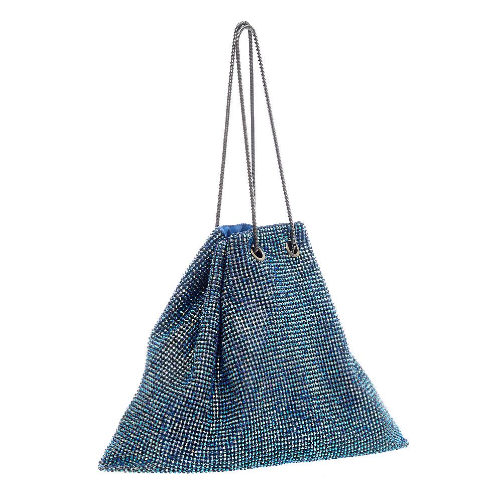 Sorelle Perego Borsa A Sacchetto Strass Pavone