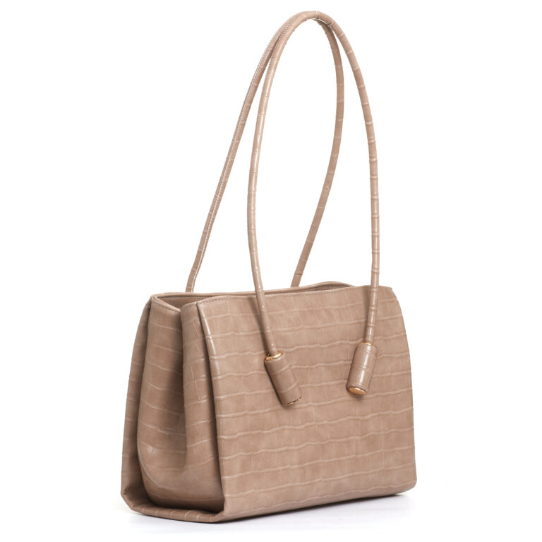 Sorelle Perego Borsa In Cocco Taupe