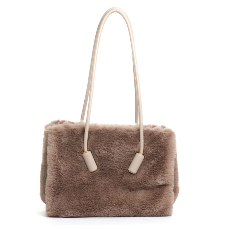 Sorelle Perego Borsa In Ecofur Panna