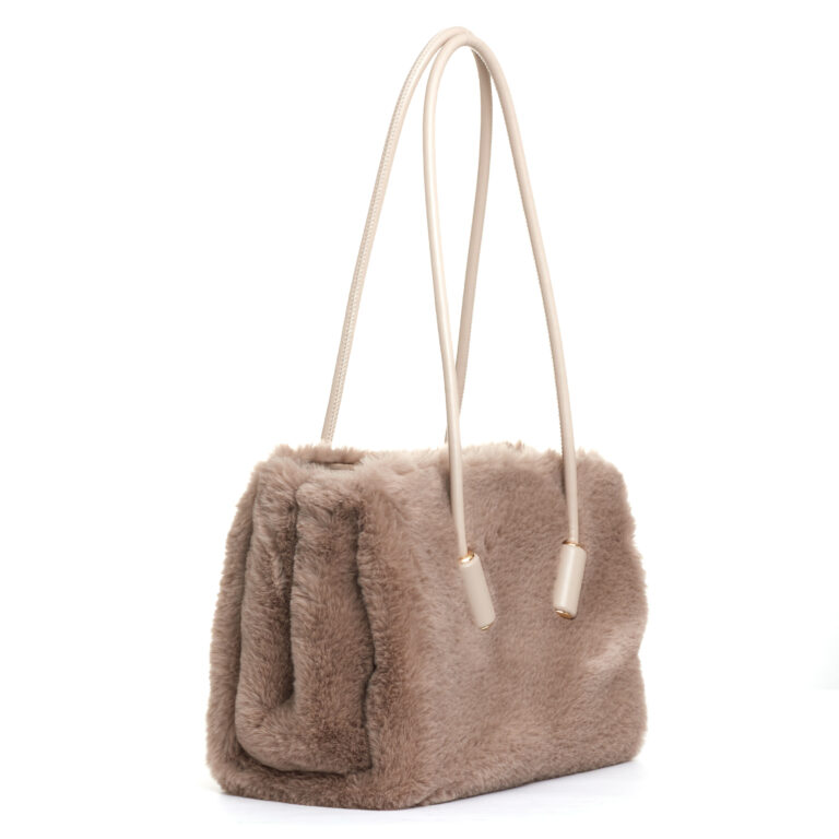 Sorelle Perego Borsa In Ecofur Panna